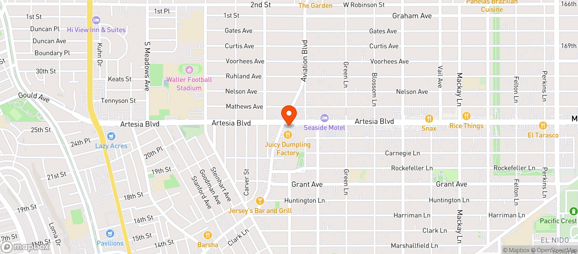 Map showing Shell - Redondo Beach_4
