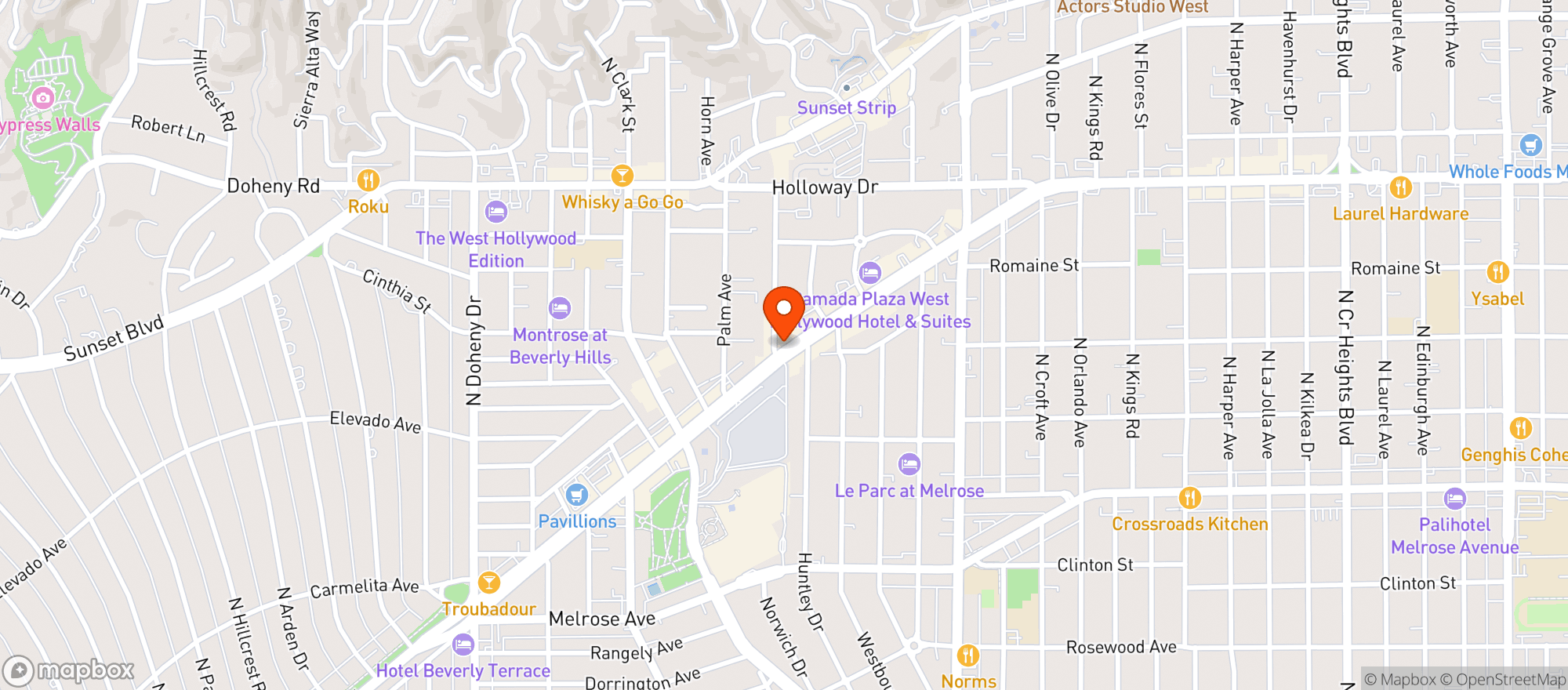 Map showing Schmittys Bar