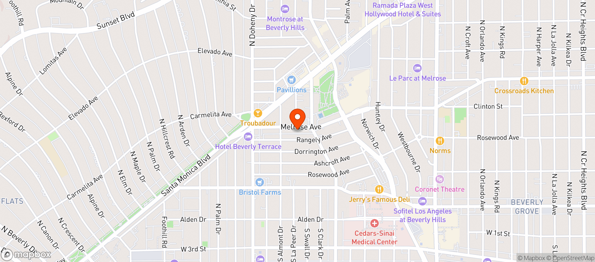 Map showing Craigs