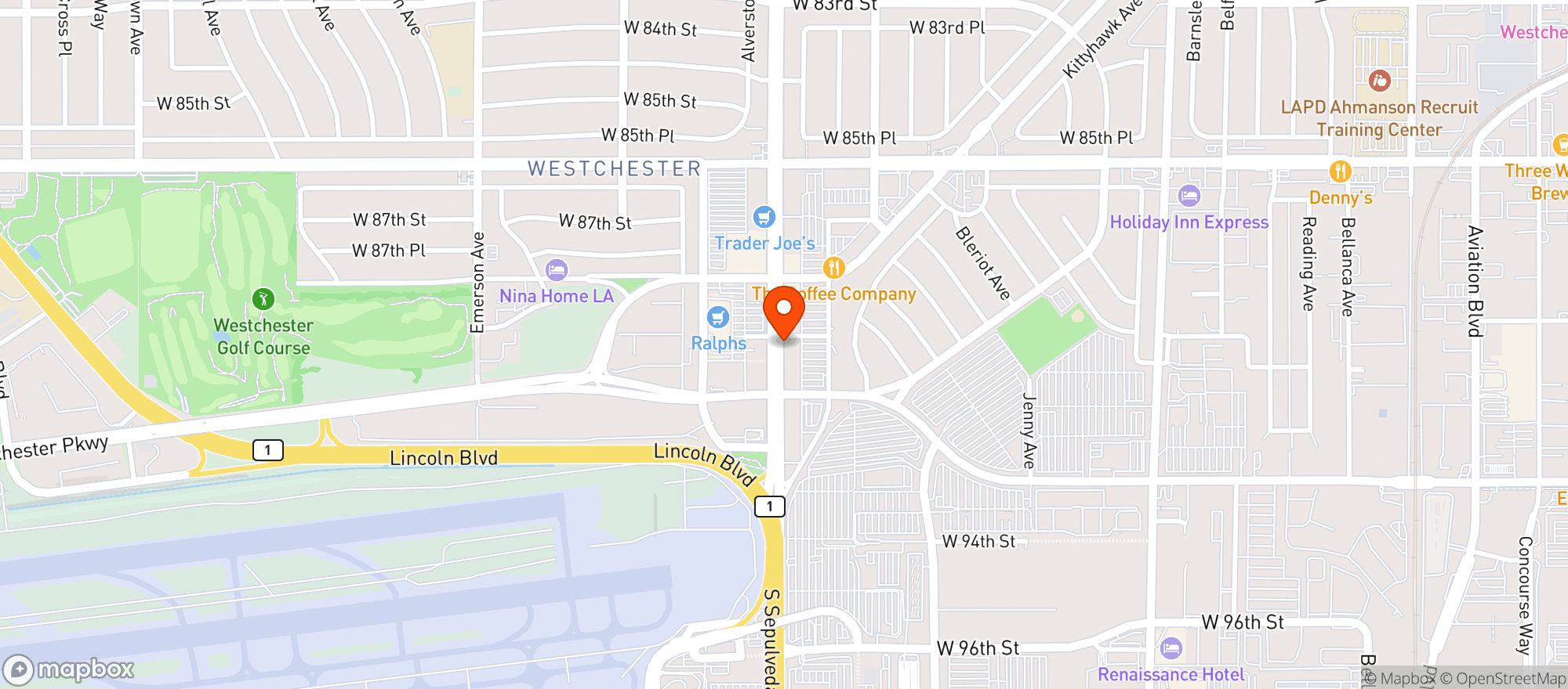 Map showing Target Store #3371