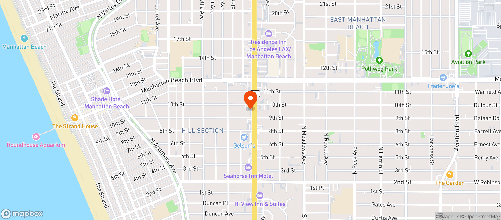 Map showing Barsha Wines and Spirits