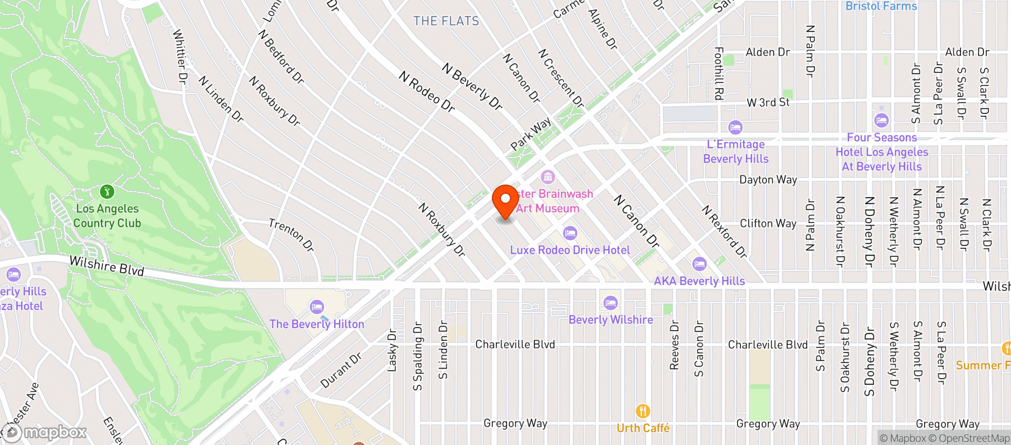 Map showing Gravitas Social Club