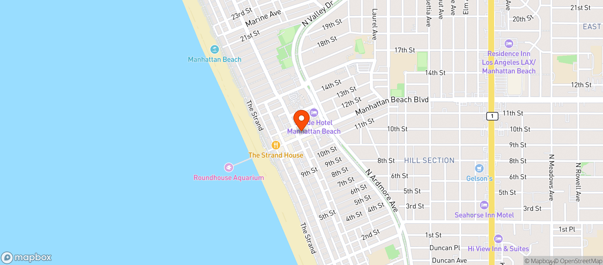 Map showing Esperanza