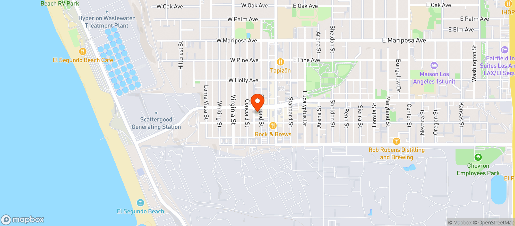 Map showing Porterhouse