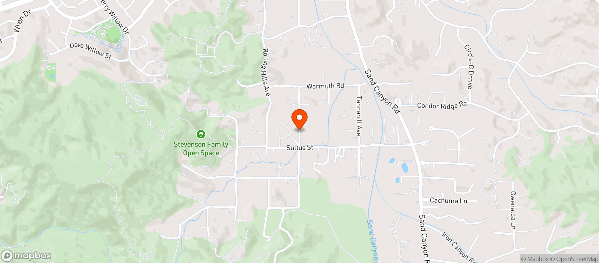Map showing Highway Liquor & Smoke Shop