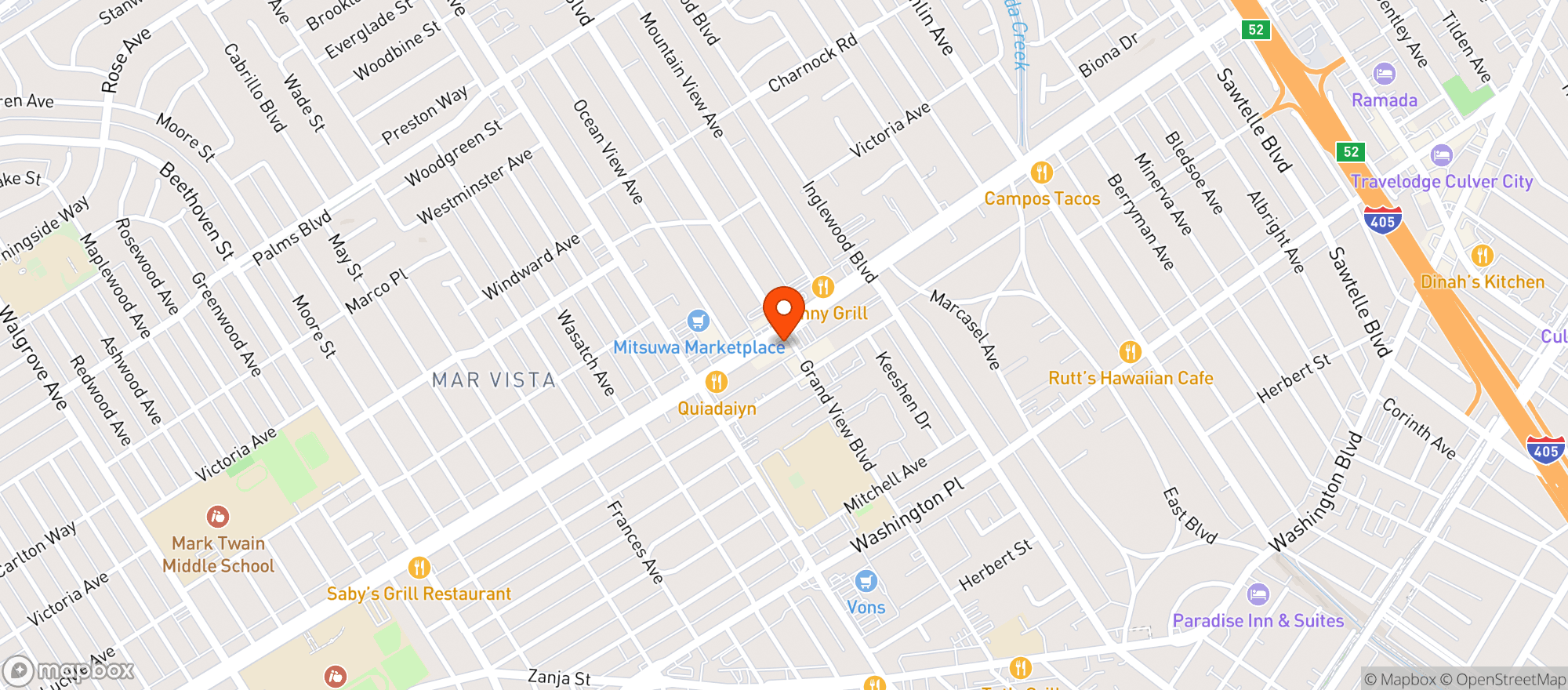 Map showing Accomplice Bar