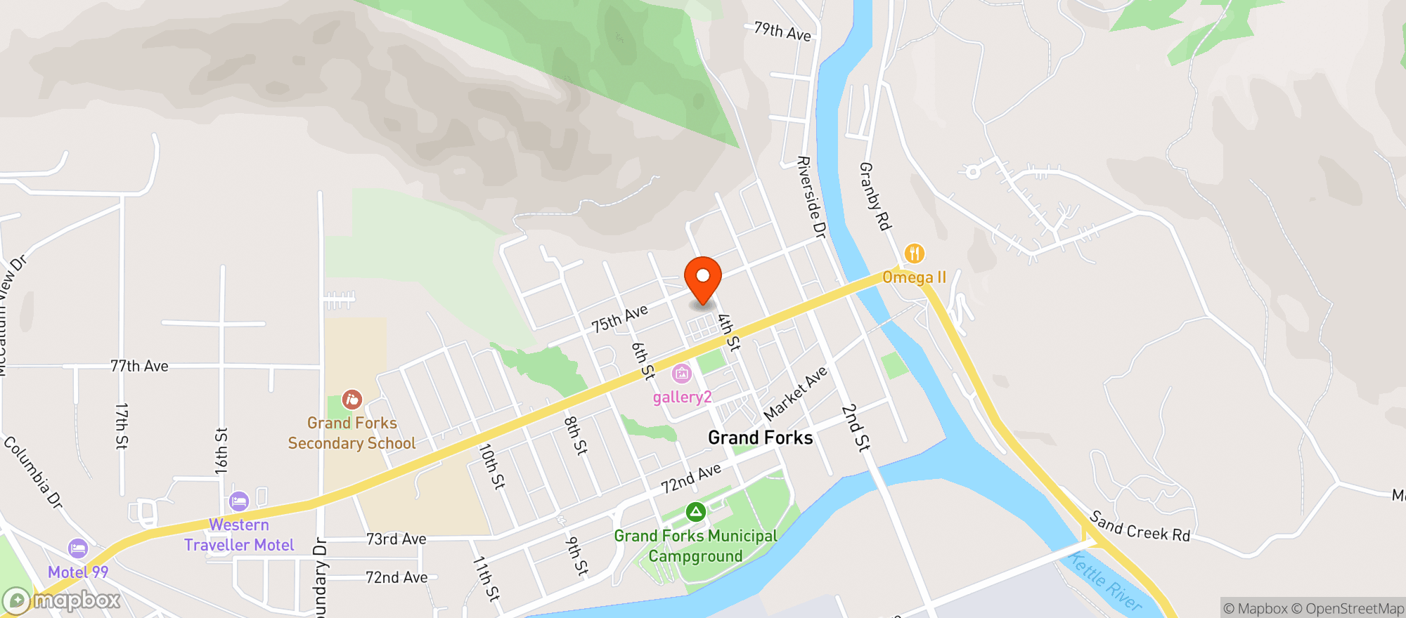 Map showing Save-On-Foods
