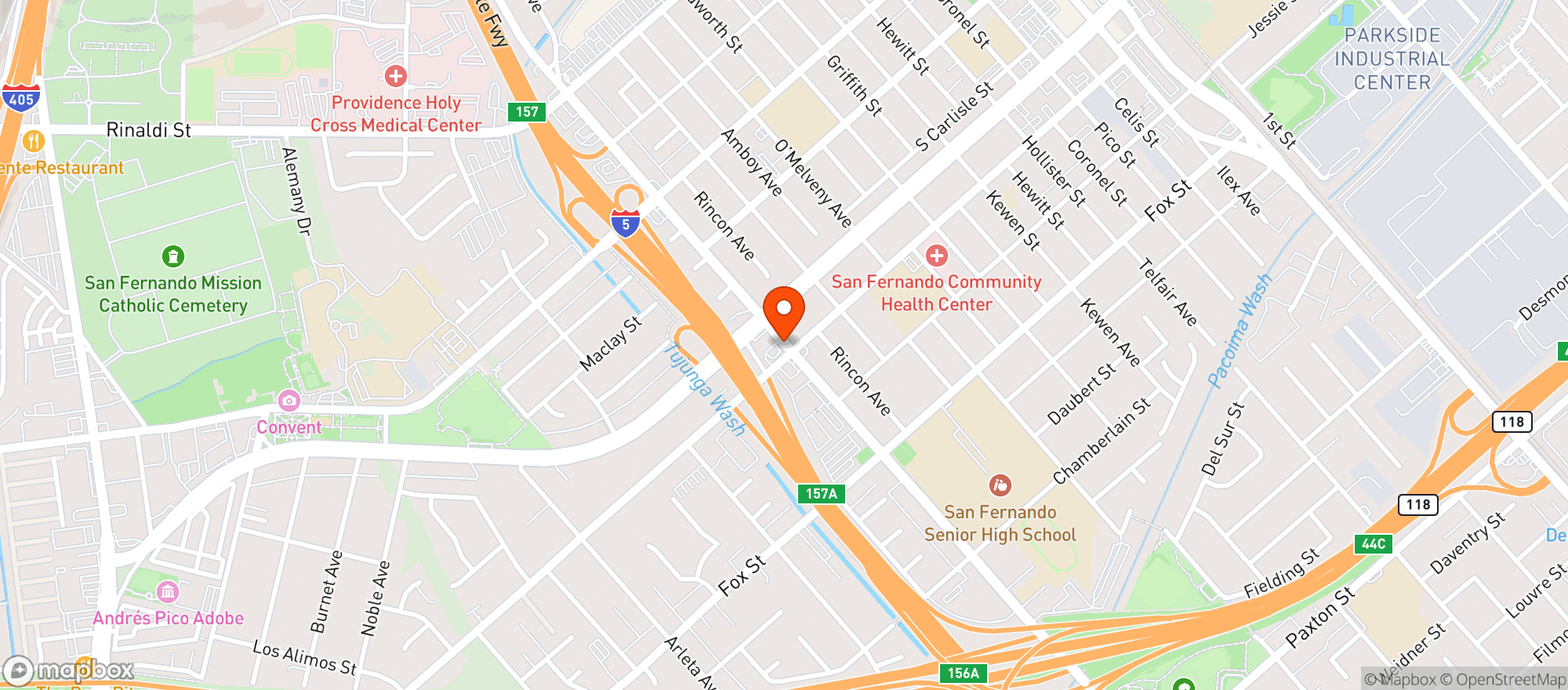 Map showing Lens Liquor
