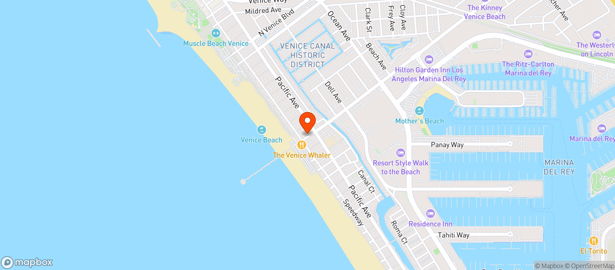 Map showing Nick's Market_2