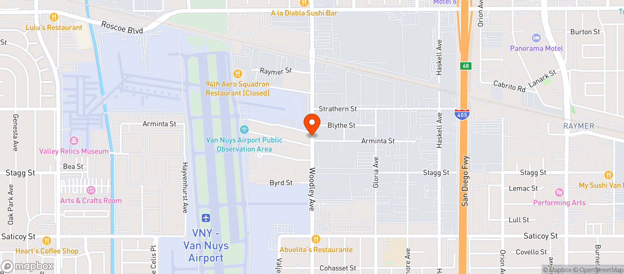 Map showing Catch 818 Mariscos