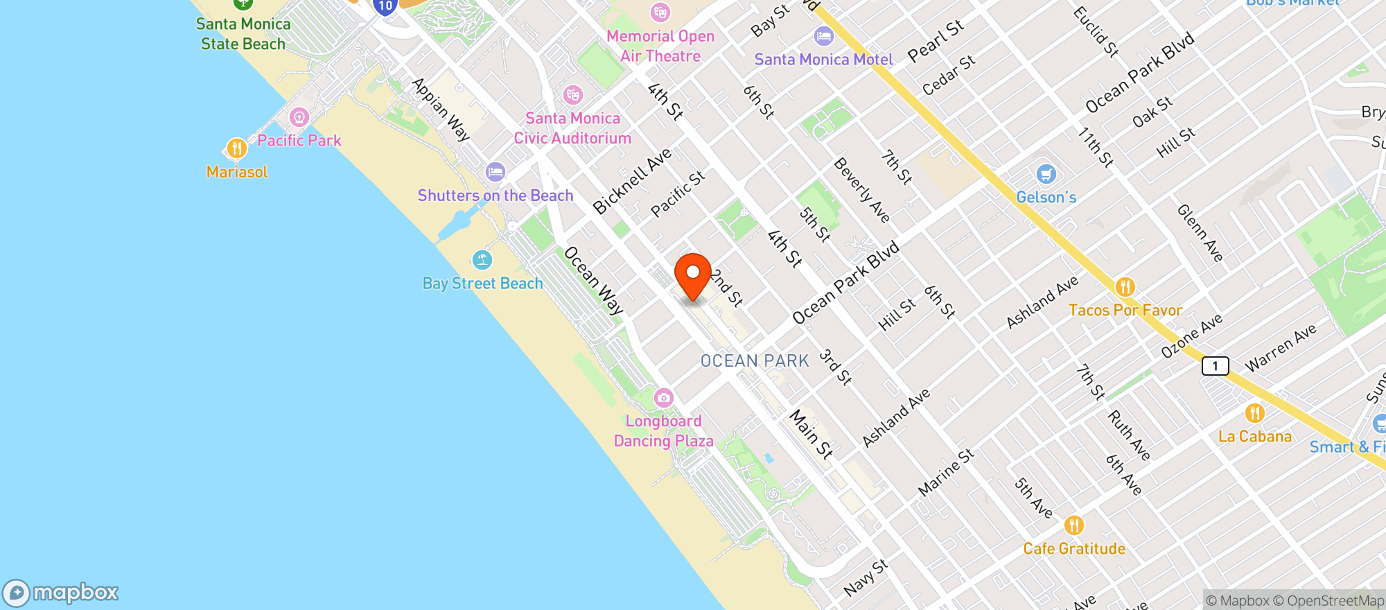 Map showing Not No Bar