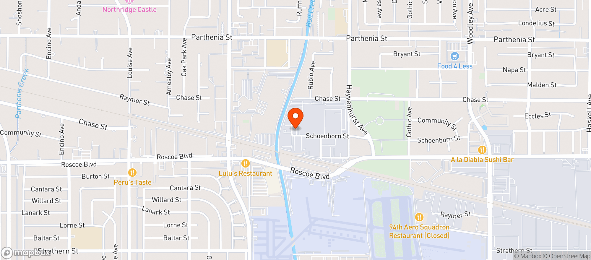 Map showing Kush Alley