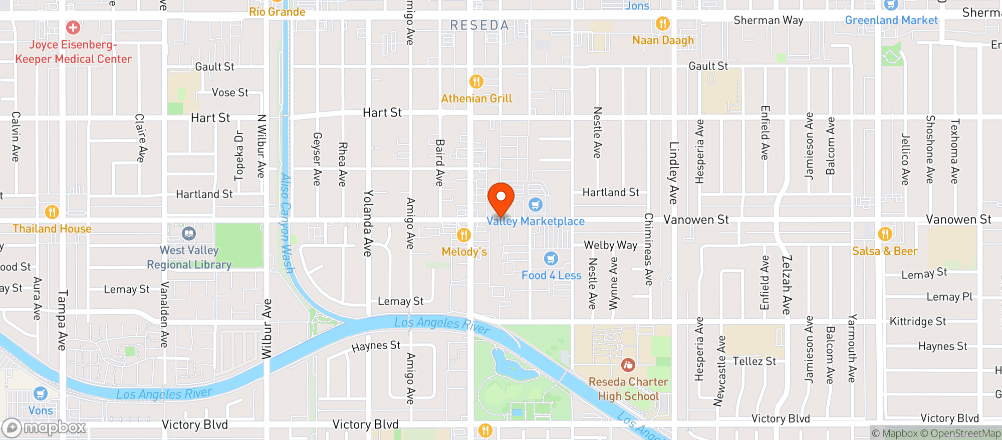 Map showing Club 78