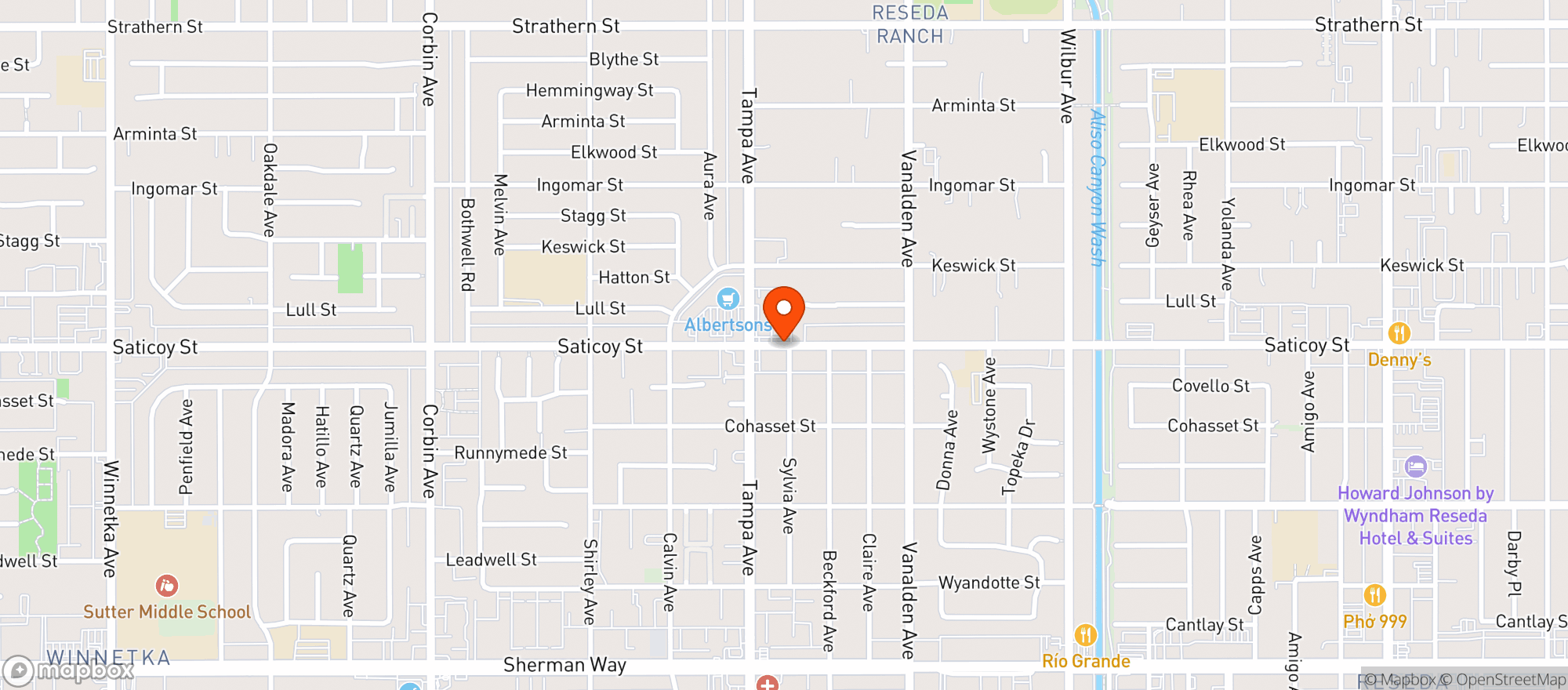 Map showing Knight Life Liquor