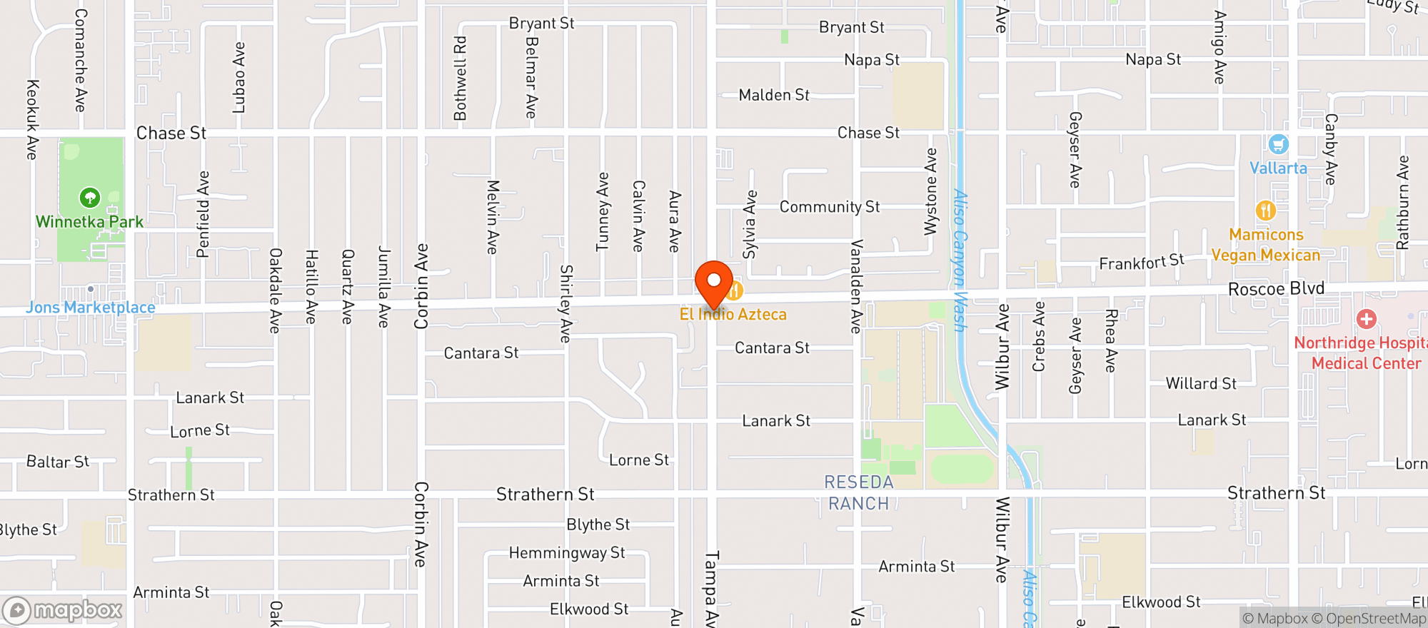 Map showing Syndicate Liquor