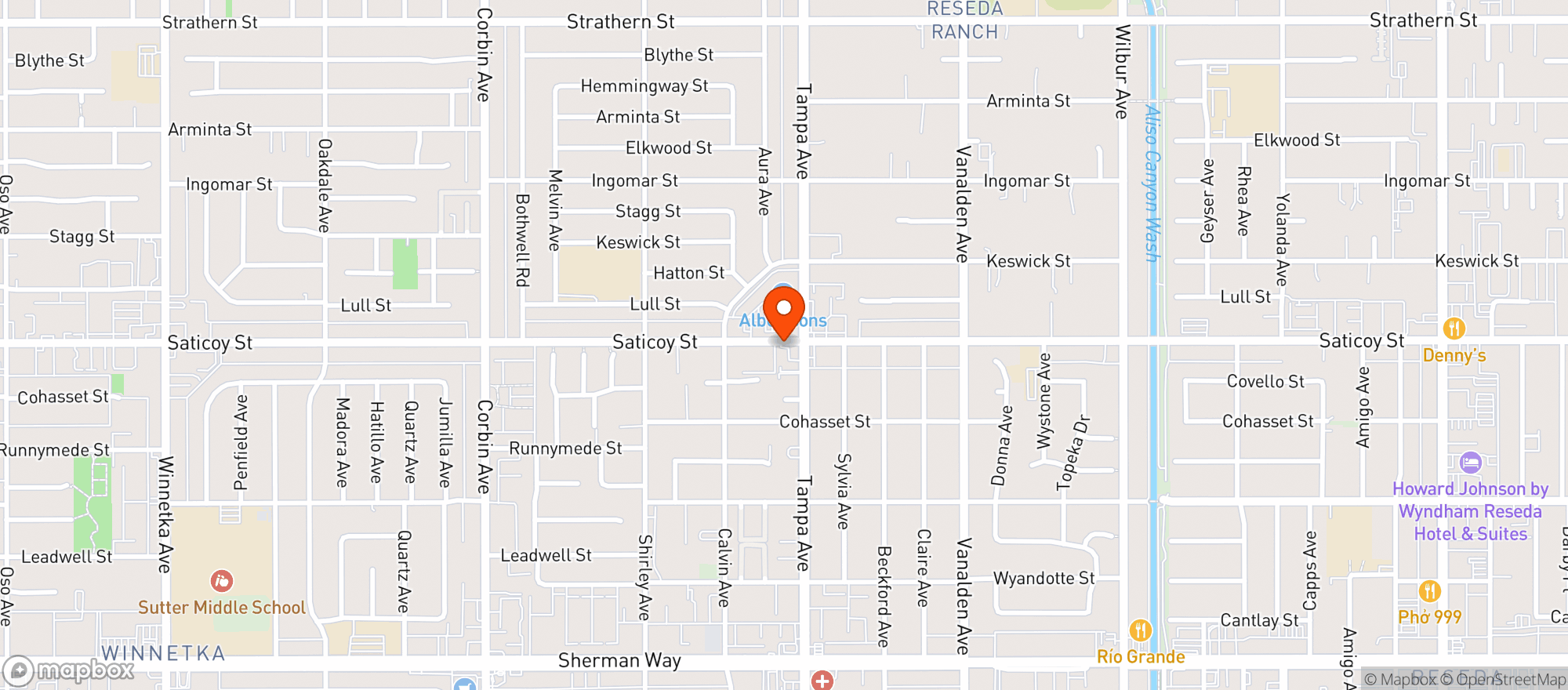 Map showing Ampm