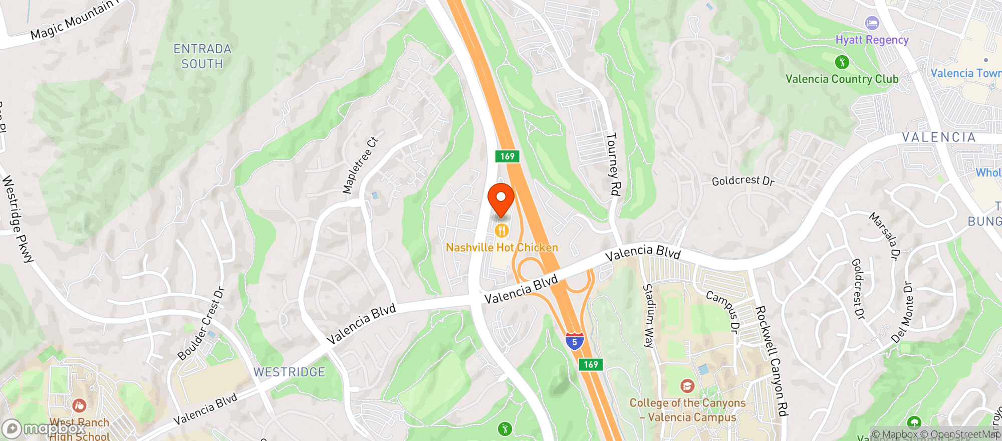Map showing Local Pub & Grill