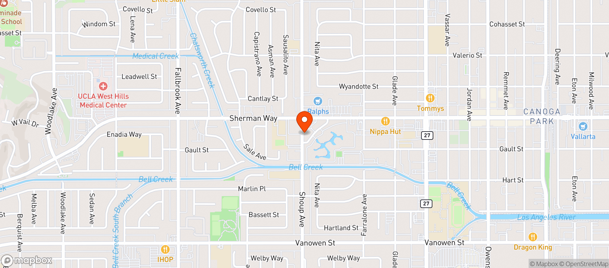 Map showing Nico'S Family Restaurant