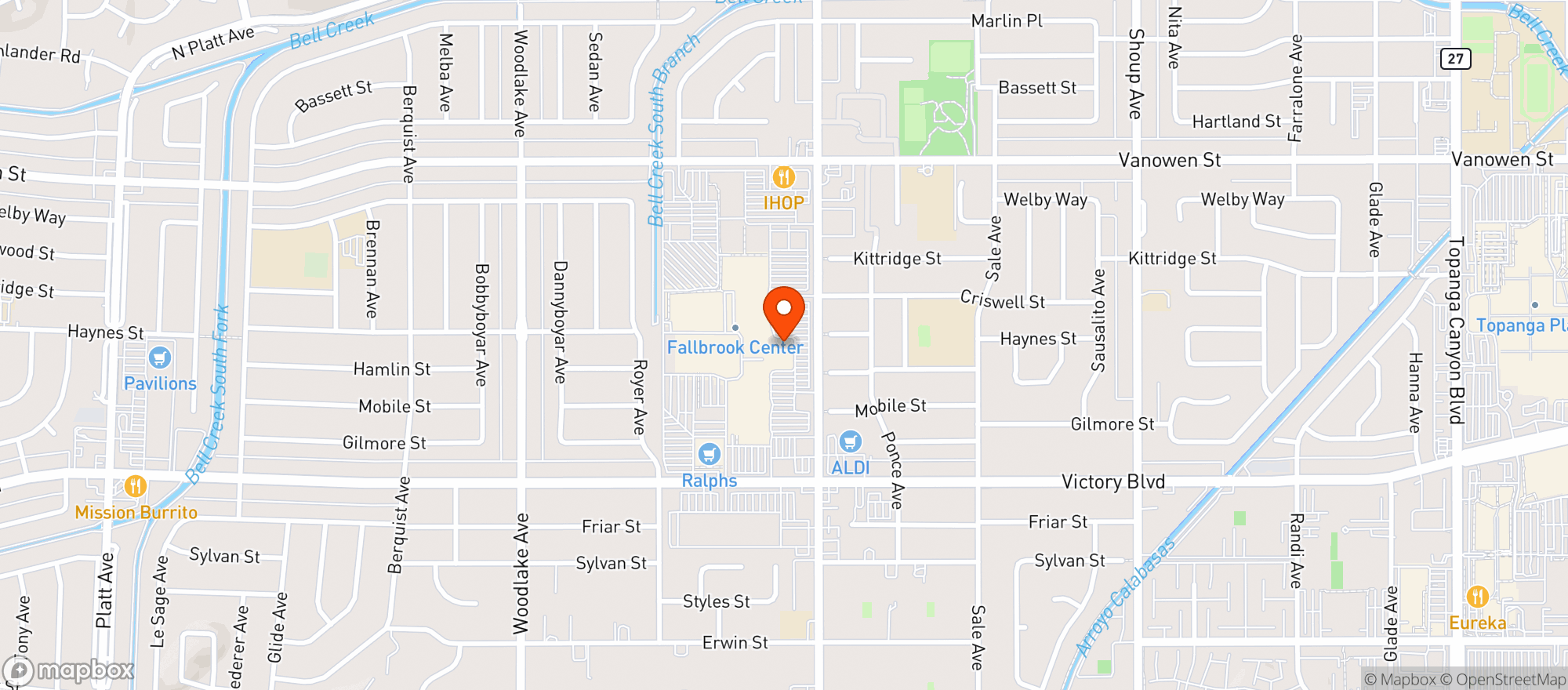 Map showing Sprouts Farmers Market