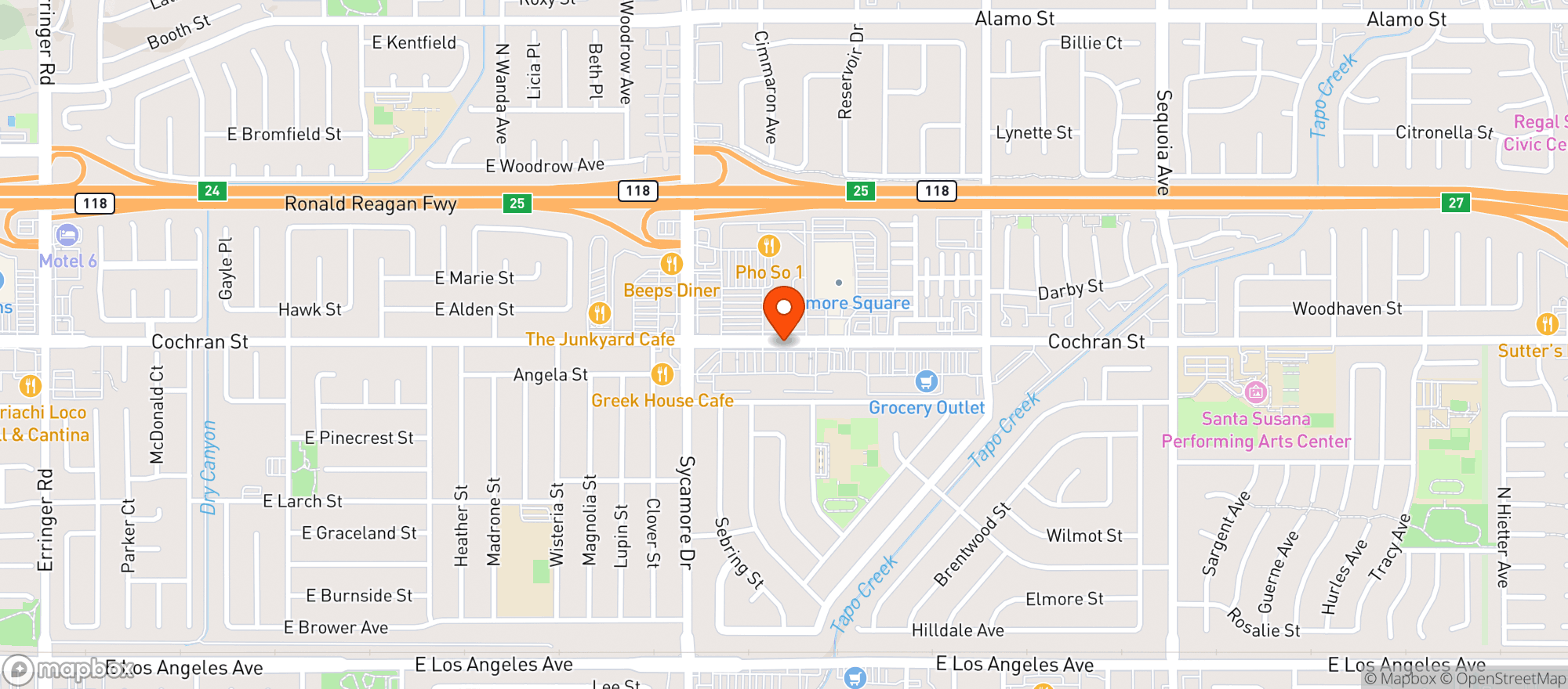 Map showing SPROUTS FARMERS MARKET