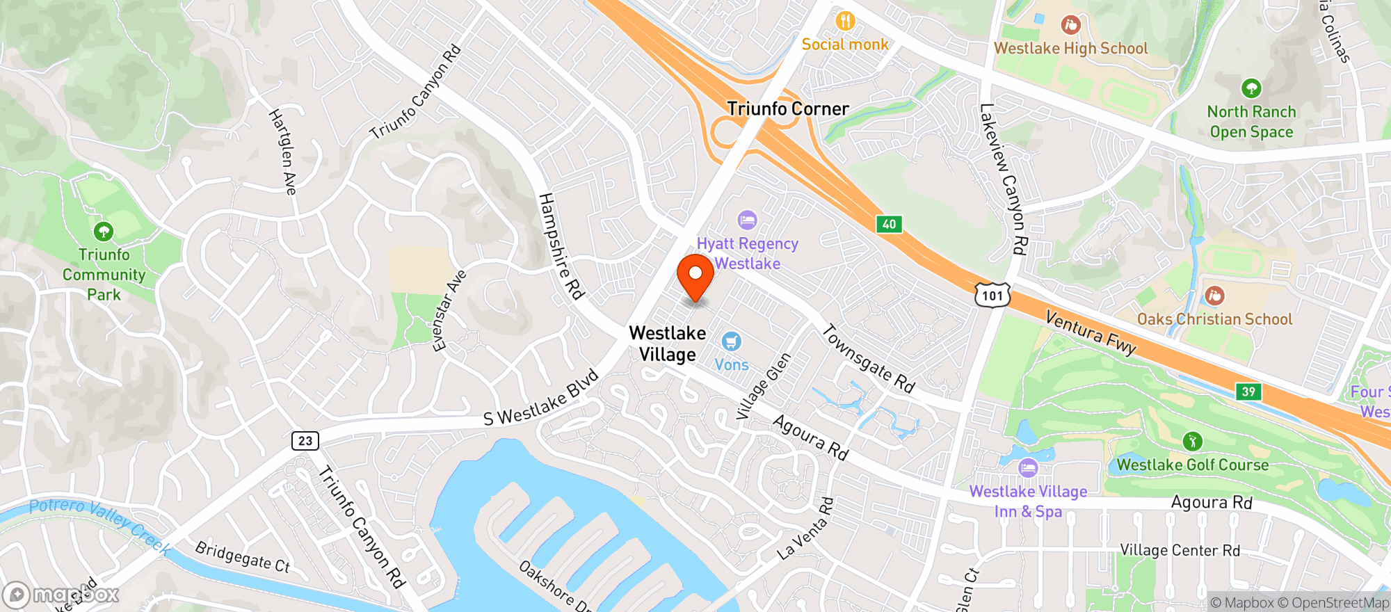 Map showing Crawford's Social