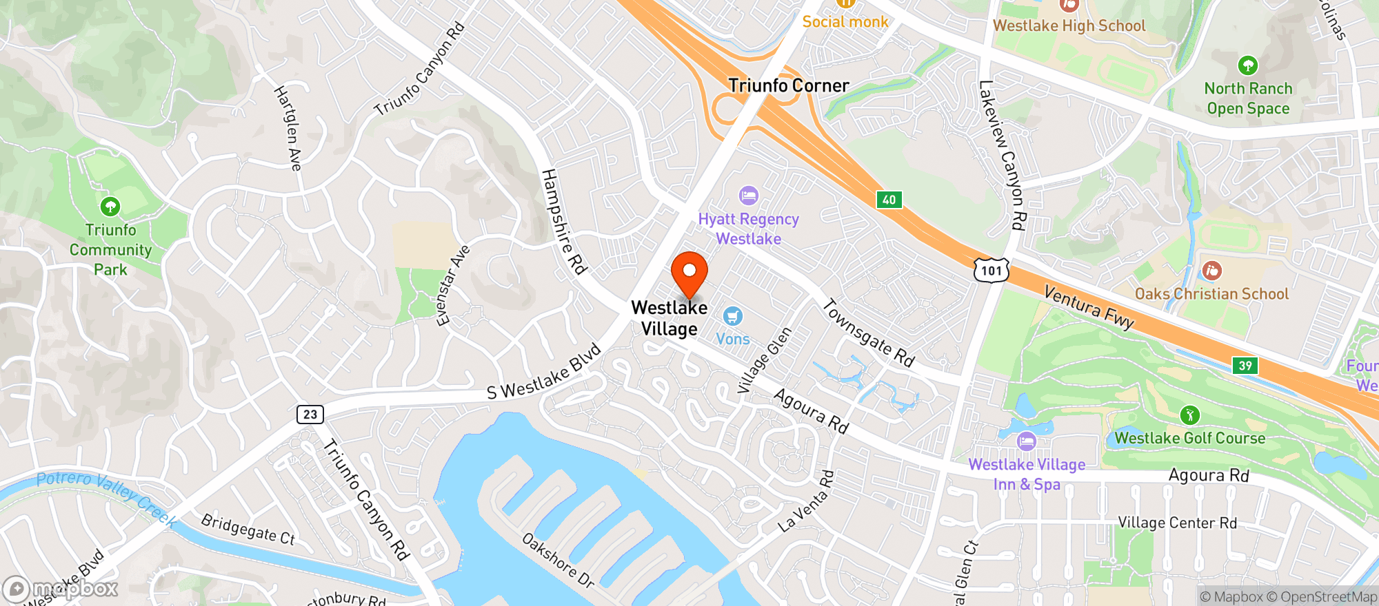Map showing Sprouts Farmers Market