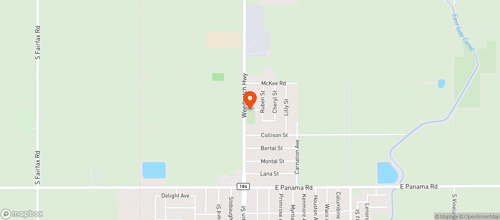 Map showing Ampm