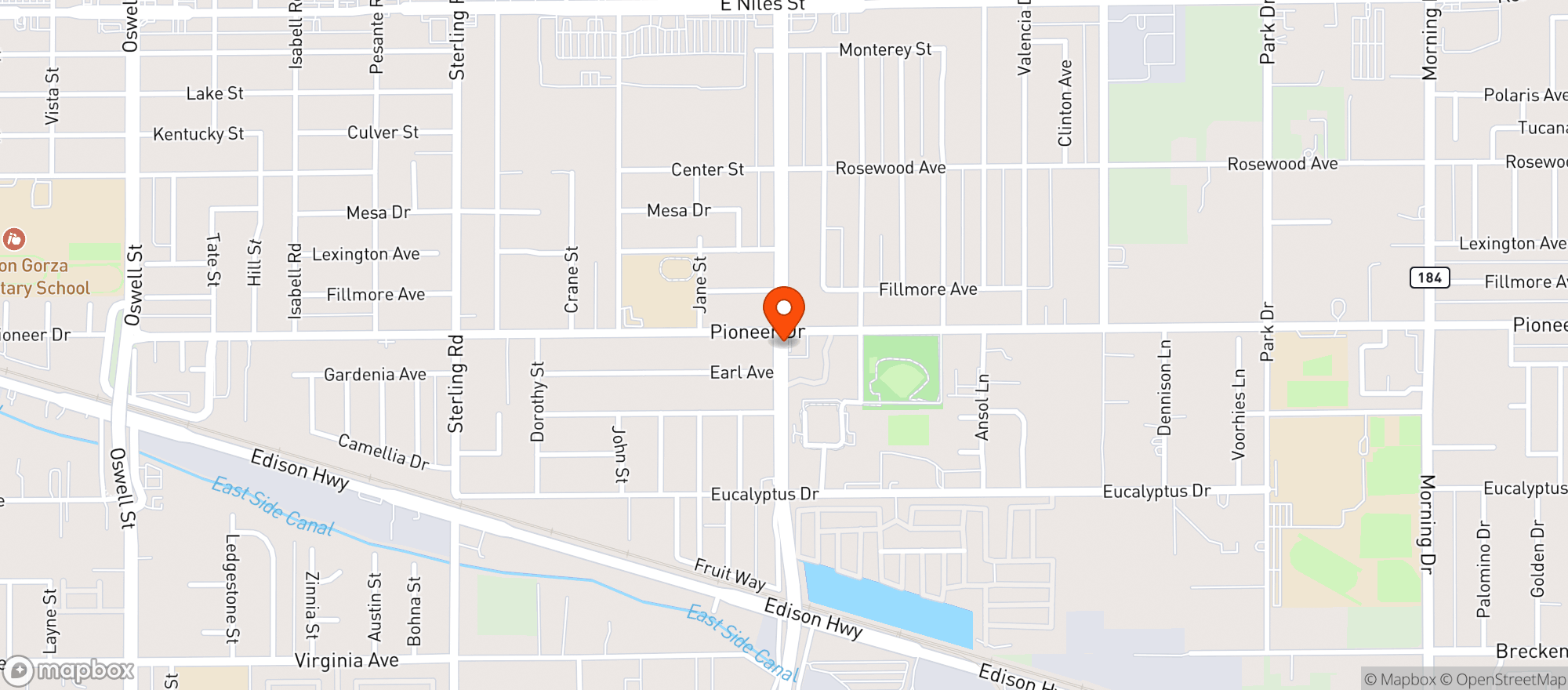 Map showing All Star Market