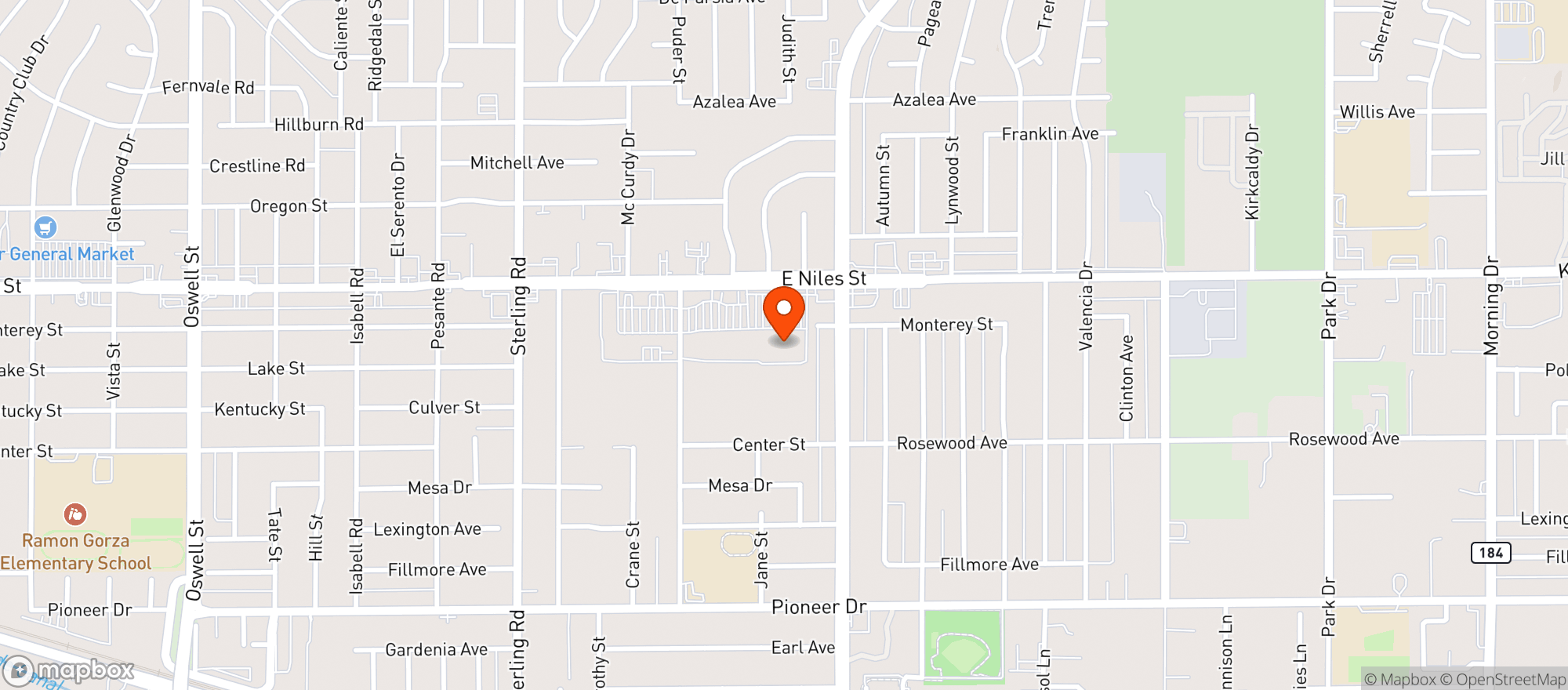 Map showing Food Maxx