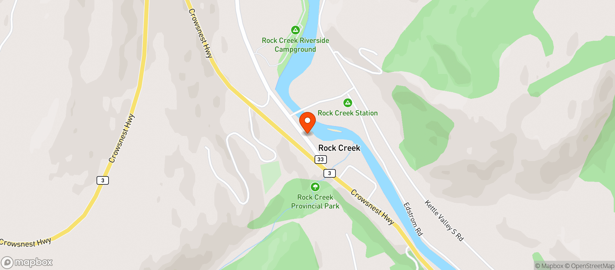 Map showing Prospector Pub