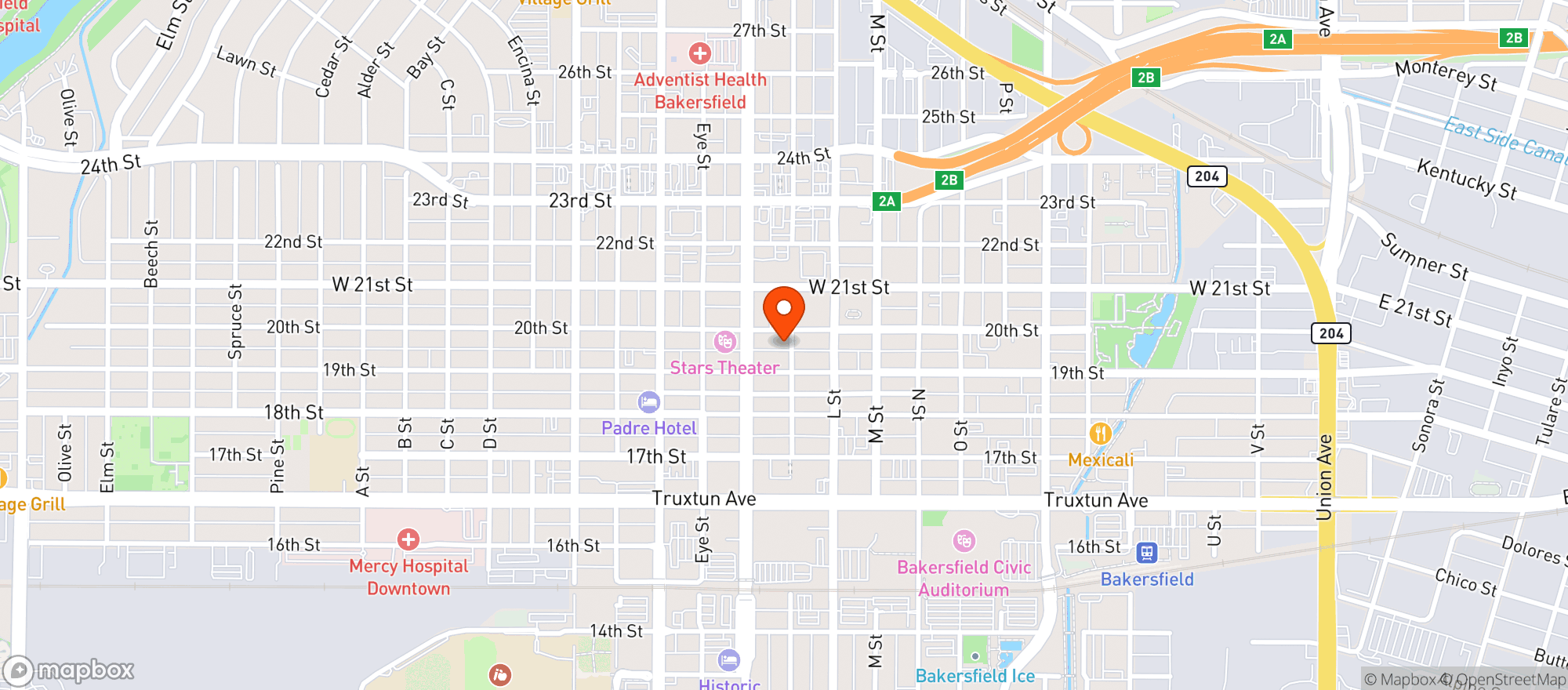 Map showing Tiki Ko