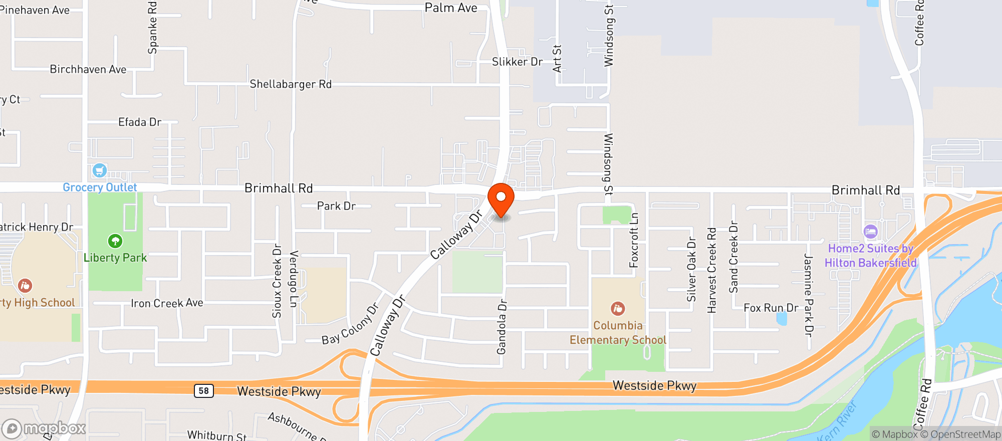 Map showing Mcgarrys Irish Pub