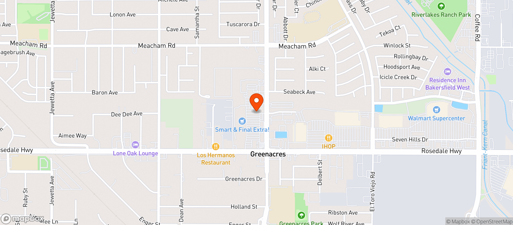 Map showing Gnc
