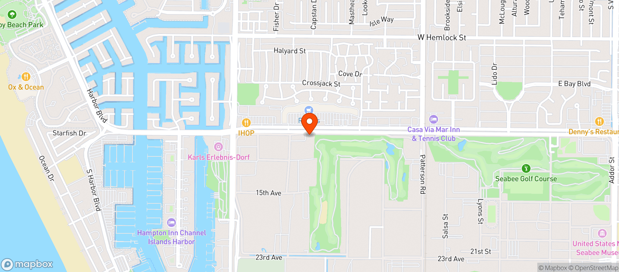 Map showing Ralphs