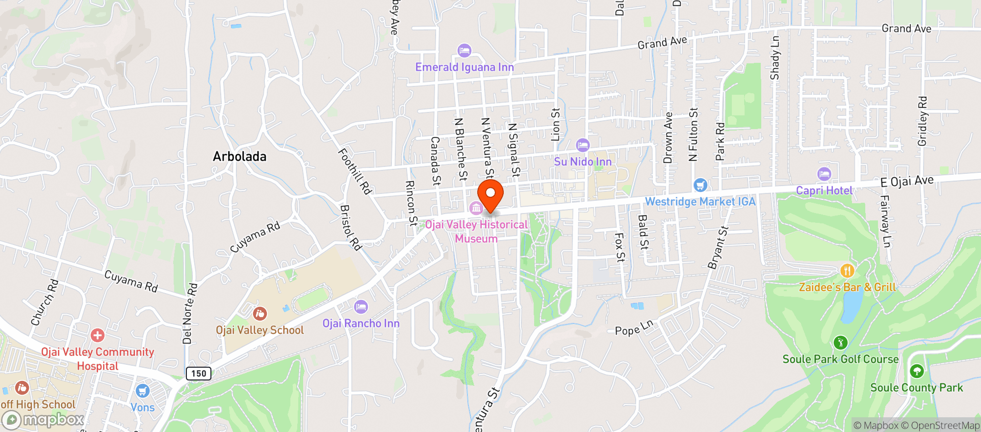 Map showing Westridge Family Markets - Westridge Midtown Market IGA - 00100021899