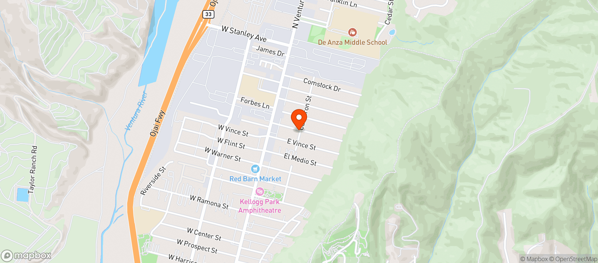 Map showing Buddy's Wine LLC