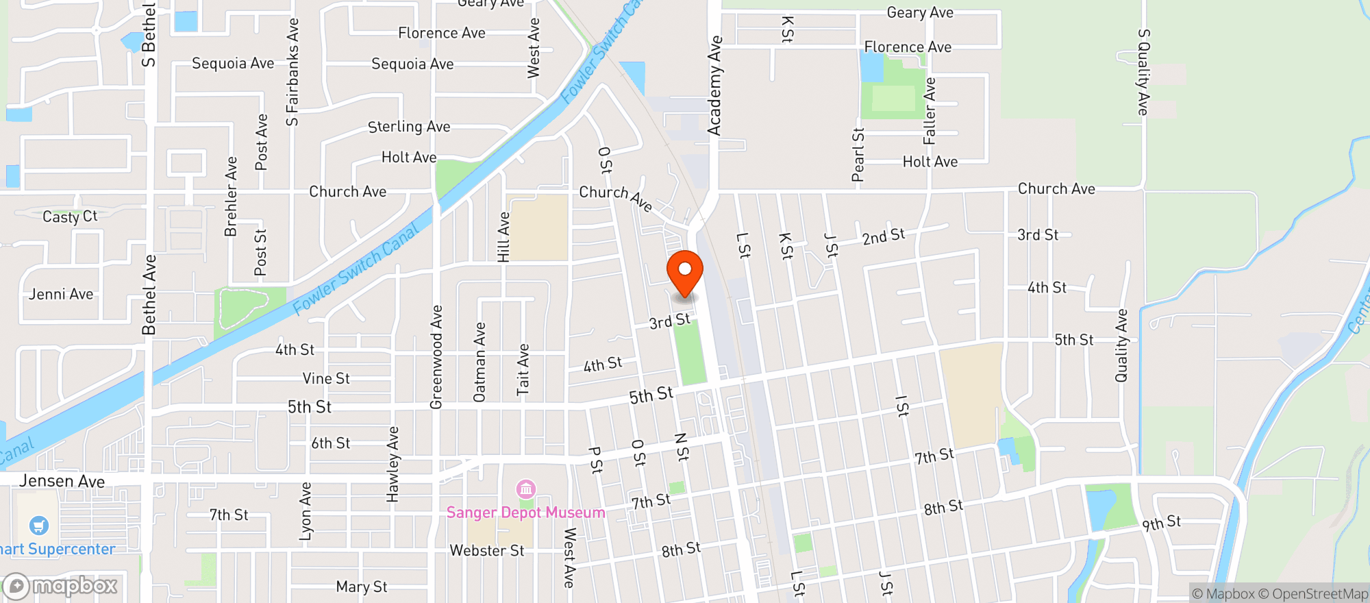 Map showing Cvs Pharmacy #3034
