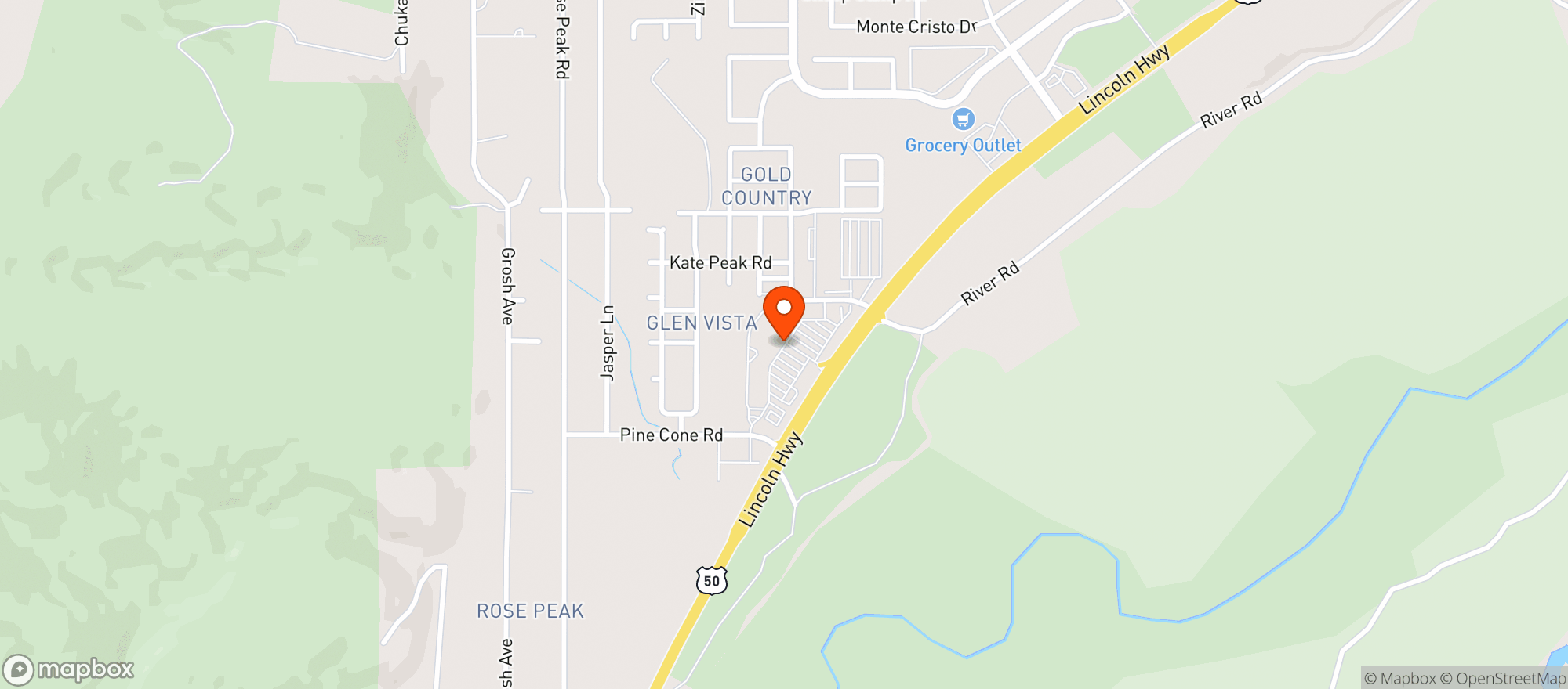 Map showing Smiths Food & Drug (706) - 00392 - Dayton