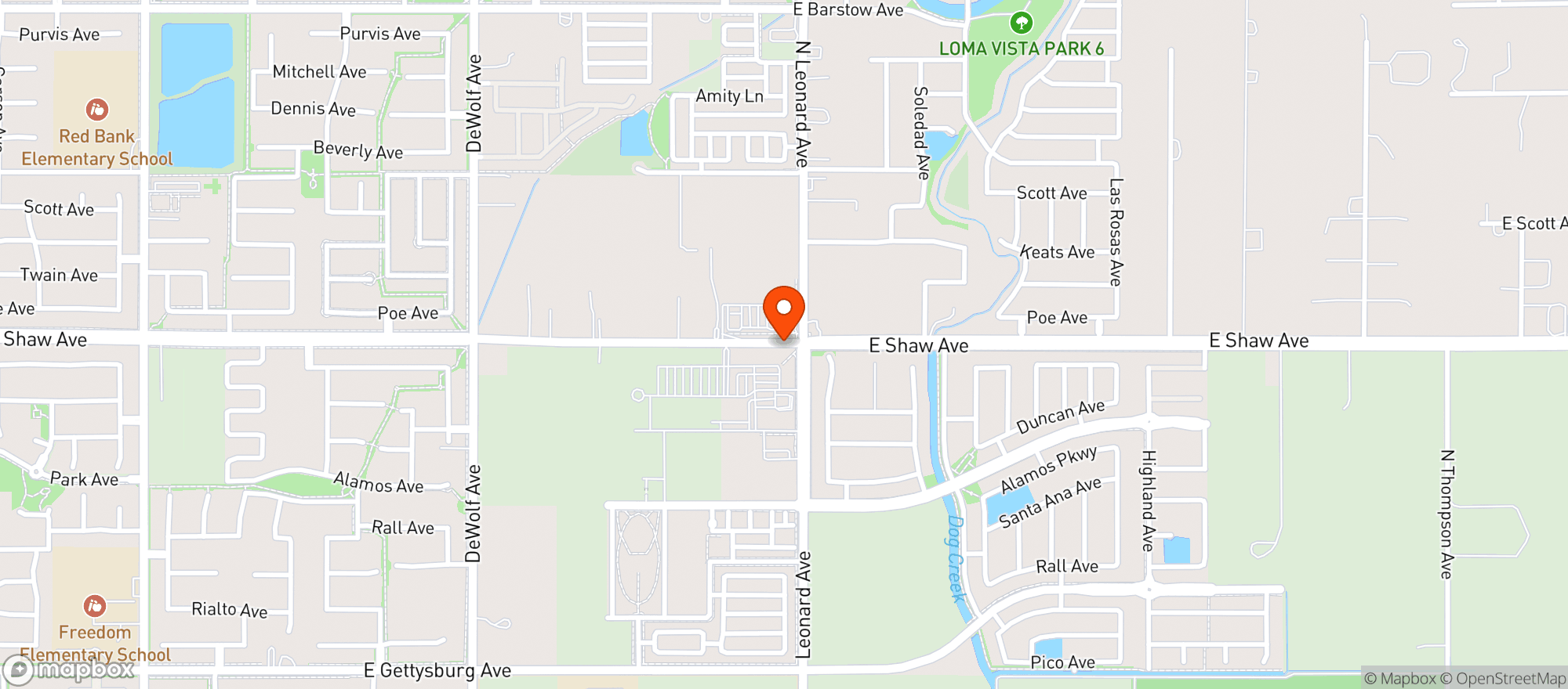 Map showing Ampm