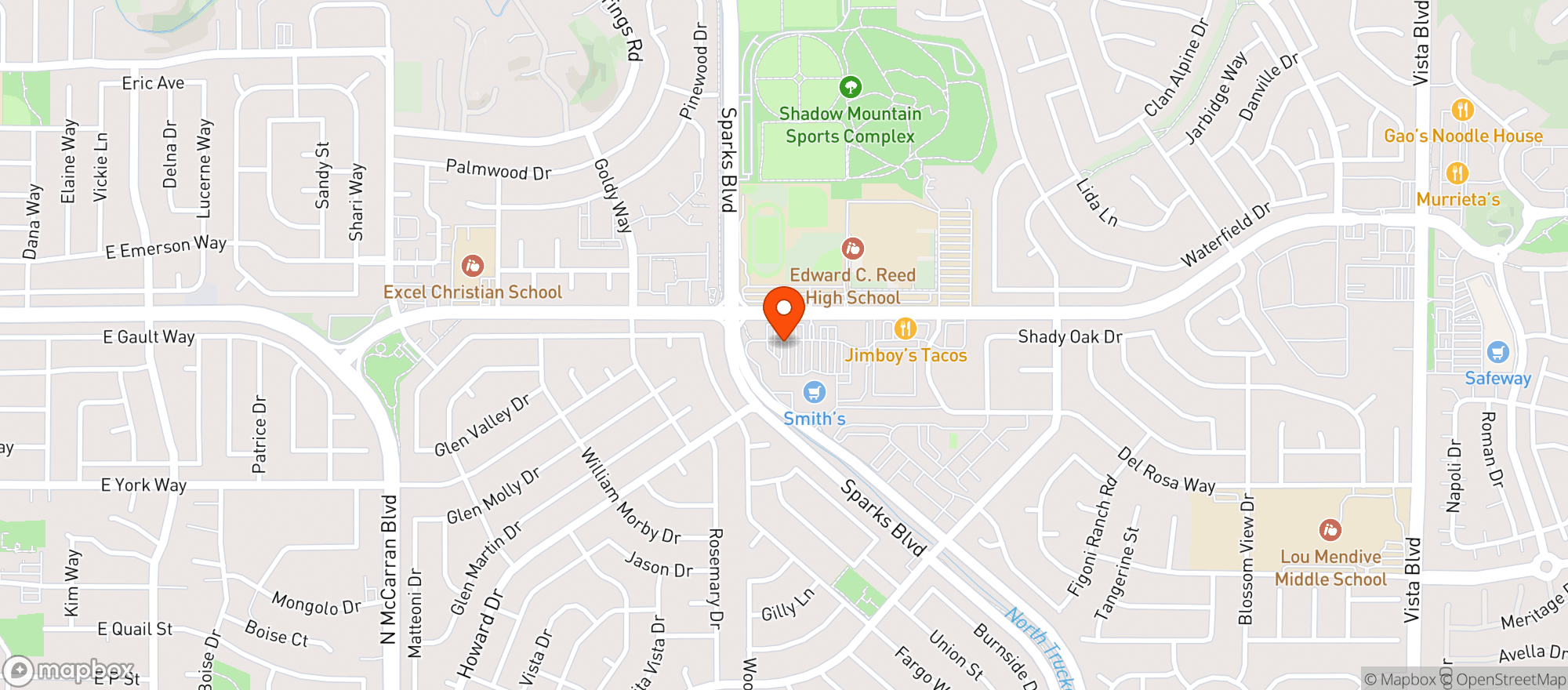 Map showing Coffee N Comics