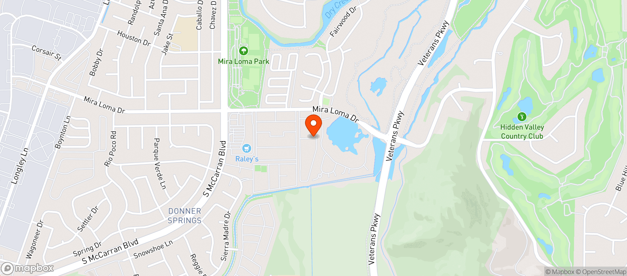 Map showing Raleys