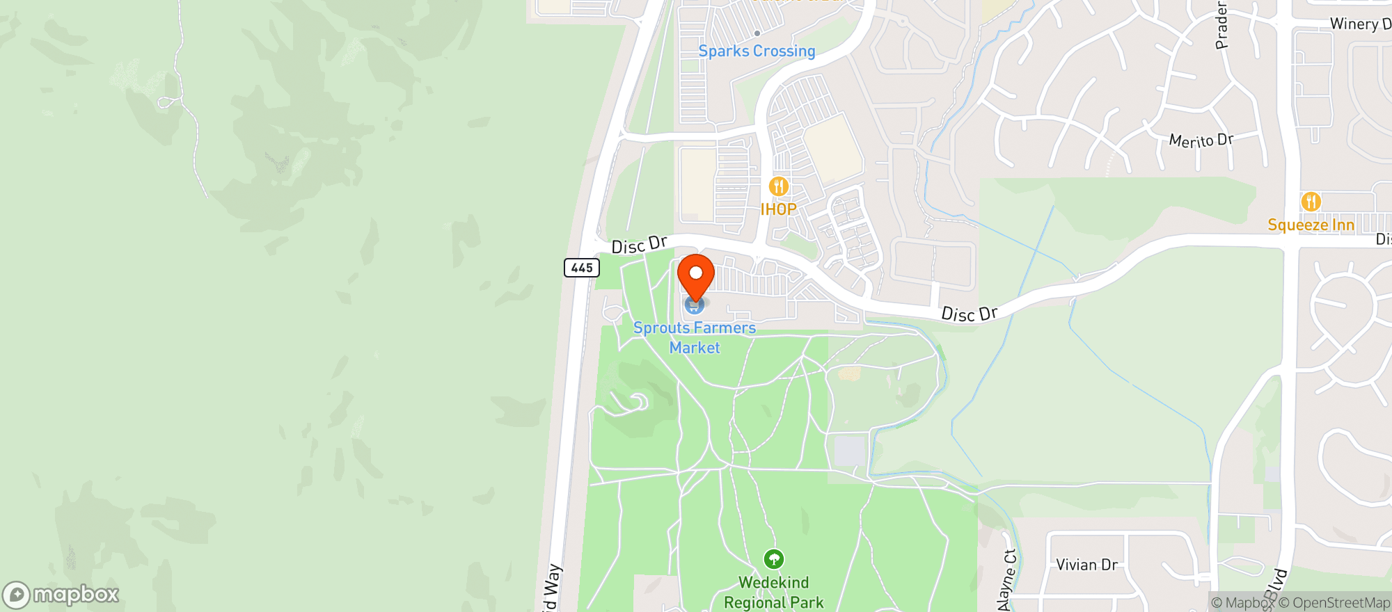 Map showing Sprouts #511