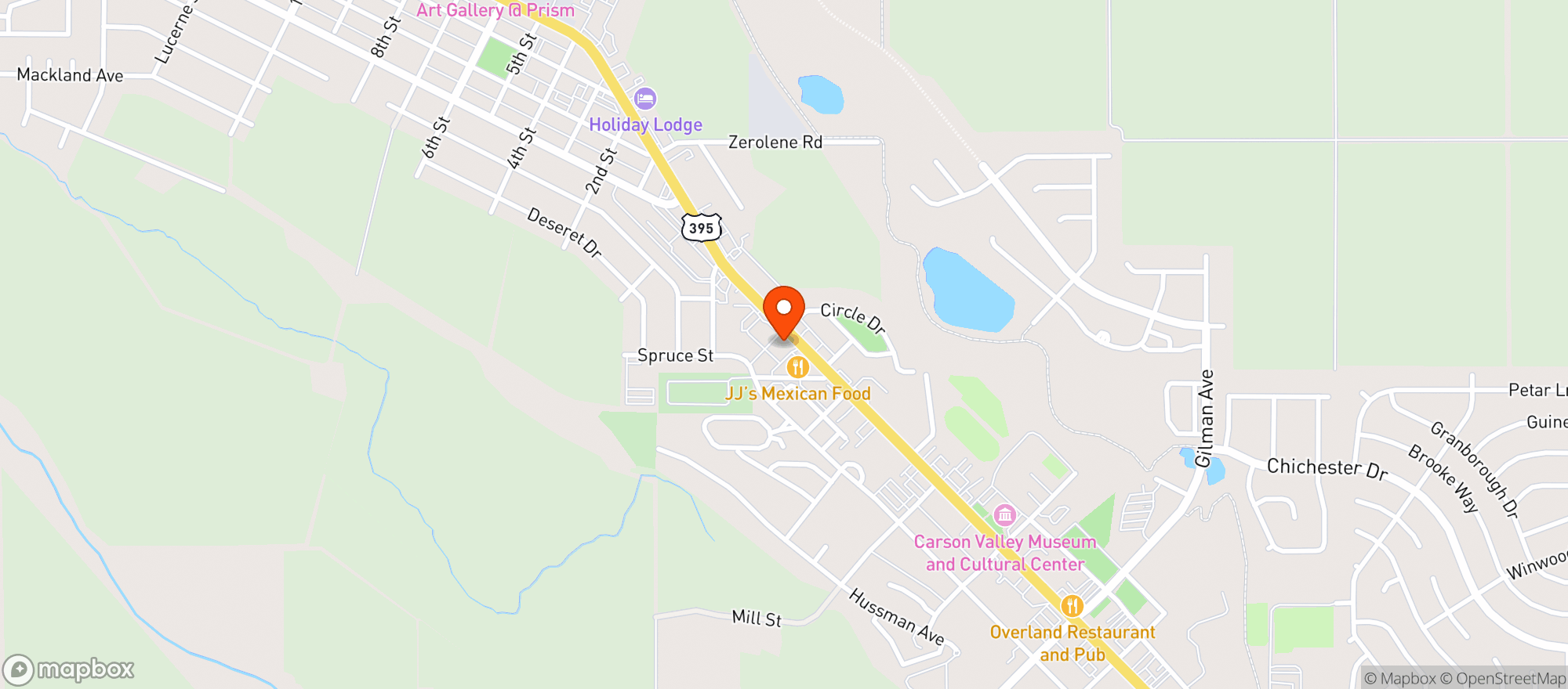 Map showing SugarLeaf LLC