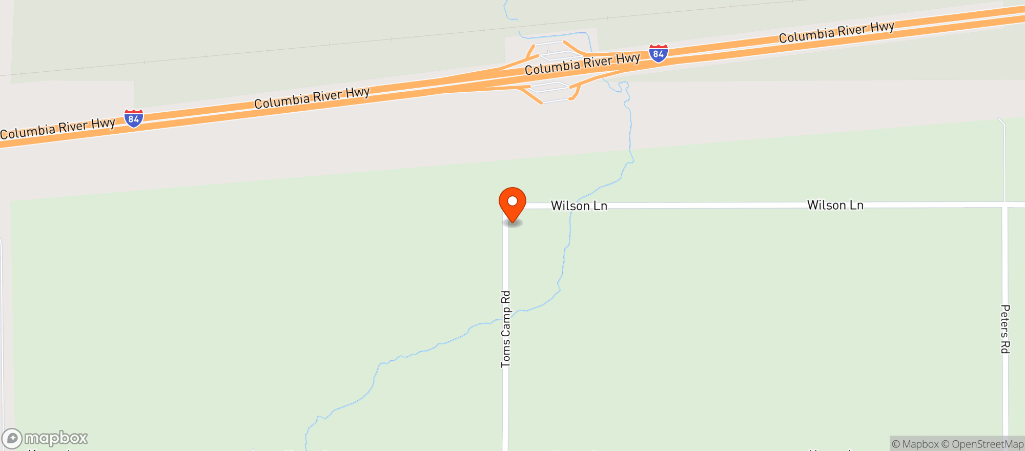 Map showing Marker 40 Golf Club