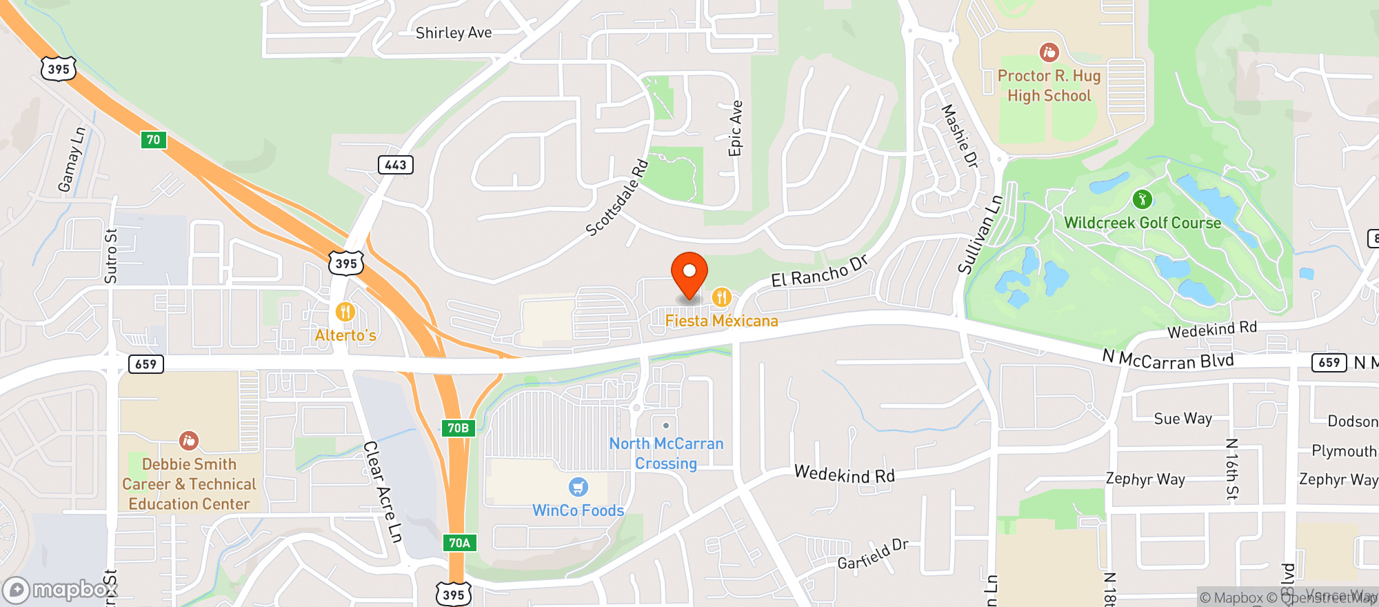 Map showing Lees Discount Liquor