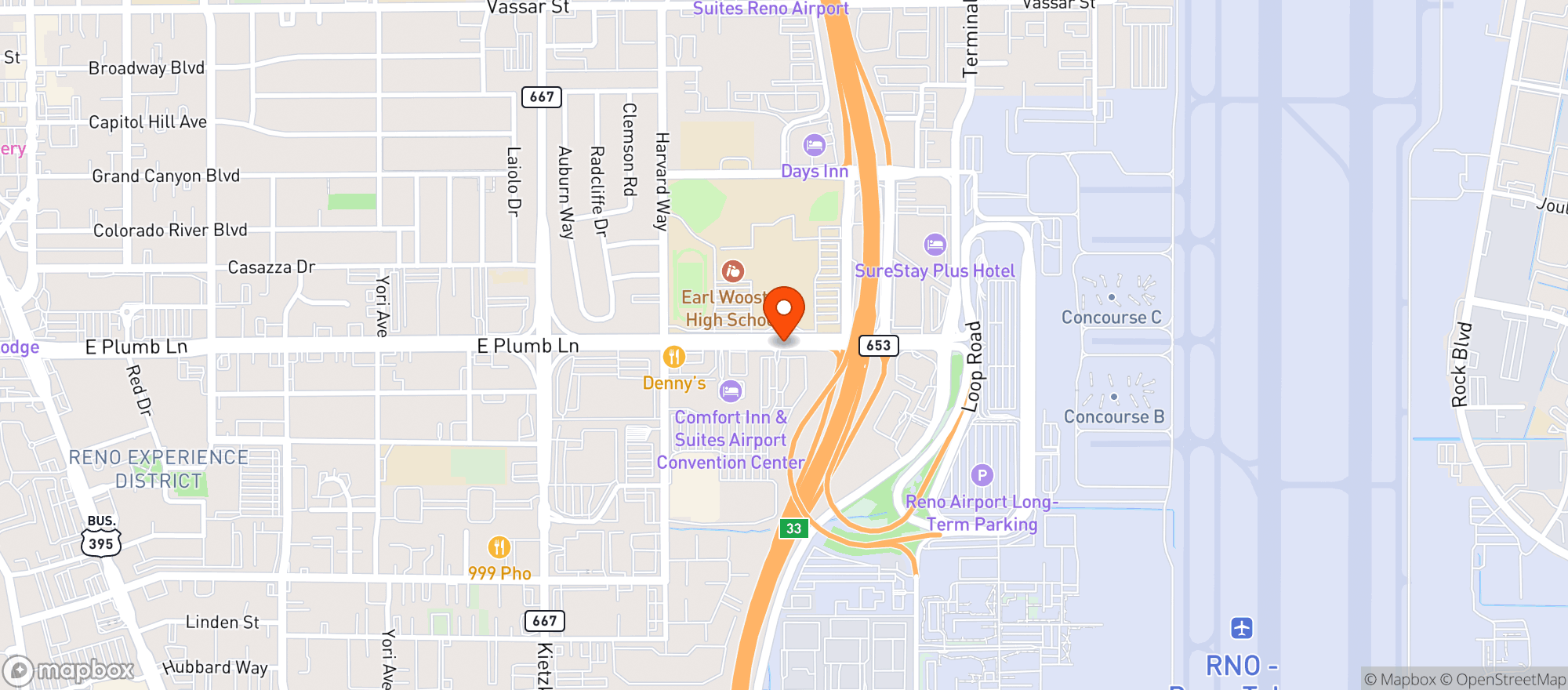 Map showing Sushi Pier