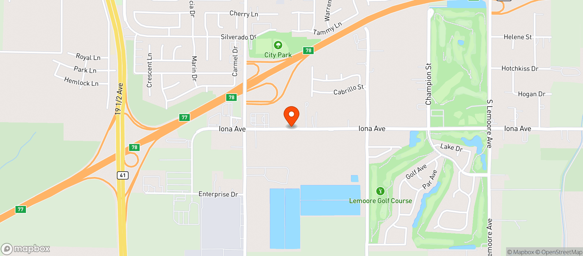 Map showing Maverik Country Store #762