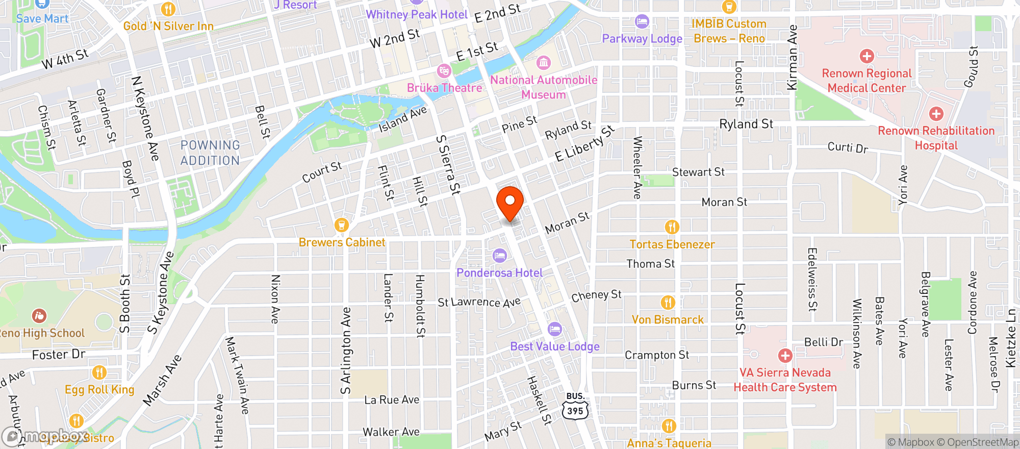 Map showing Mexcal
