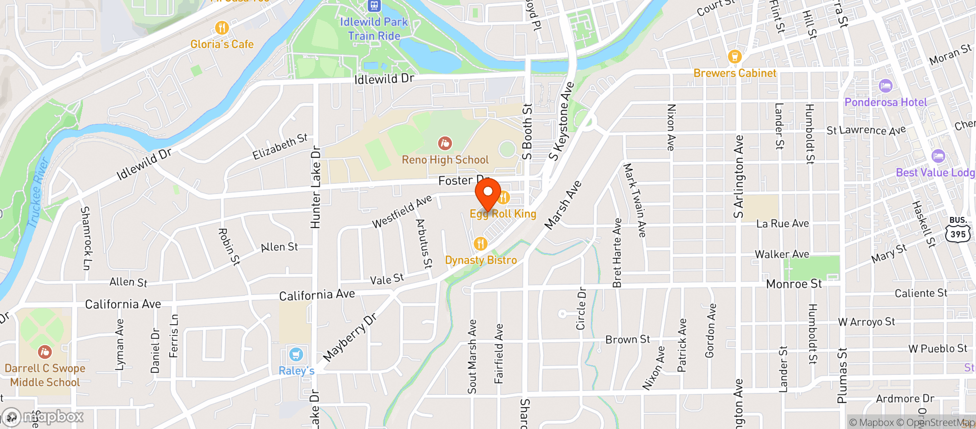 Map showing Cvs Pharmacy #9168