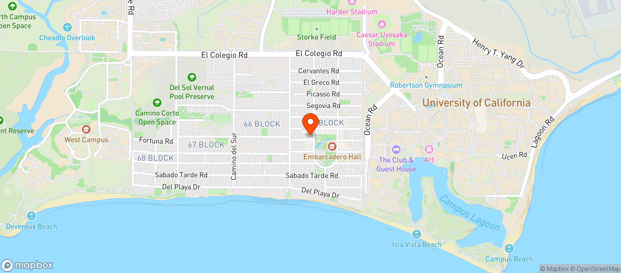 Map showing Keg N Bottle